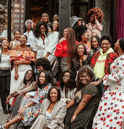 black women community celebrating