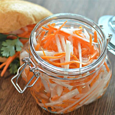 pickled carrots  daikon