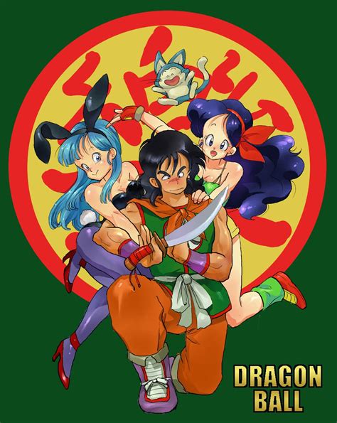 Love Triangle Launch X Yamcha X Bulma Dragon Ball Females Fan Art