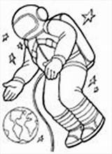Astronaut Coloring Pages Nasa sketch template