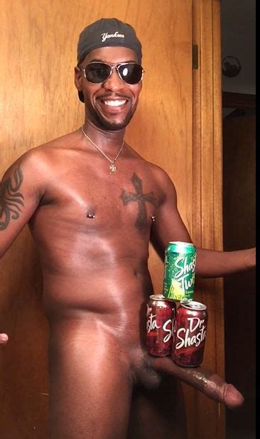 3 cans on big black cock