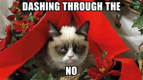 grumpy cat meme christmas