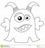 Monster Coloring Pages Cute Monsters Color Animals Choose Board Crafts Make sketch template