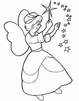 Fairy Godmother Coloring Spell Pages Tale Characters Printactivities Cast Fairies Para Tail Kids Colorear Godmothers sketch template