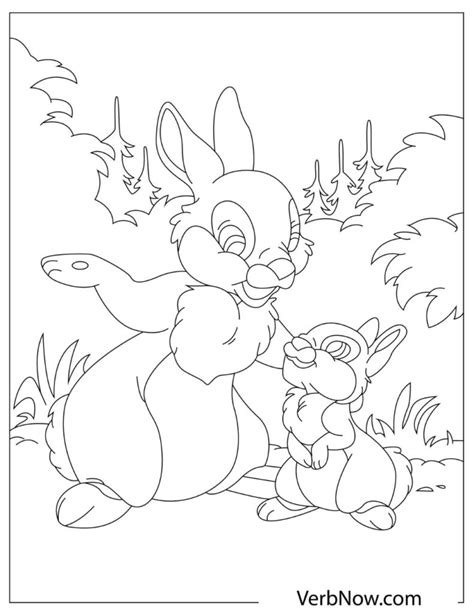 bunnies coloring pages