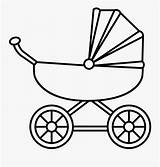 Carriage Stroller sketch template