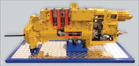 cat  diesel injection pump cutaway learning labs