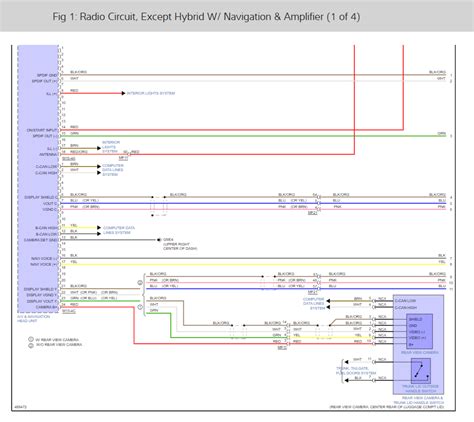 radio wiring diagrams       install