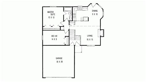 traditional style house plan  beds  baths  sqft plan   house plans simple house