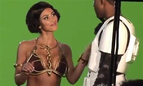 kim kardashian shares flashback star wars photoshoot with