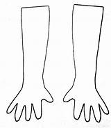 Arms Clipart Hands Cartoon Hand Human Clipground sketch template