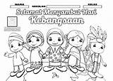 Kemerdekaan Hari Mewarna Mewarnai Kebangsaan Merdeka Lukisan Himpunan Sempena Dapatkan Nasional Sehati Buku Kartun Pekeliling Bermacam Terbaik Kerajaan Ashgive Doce sketch template