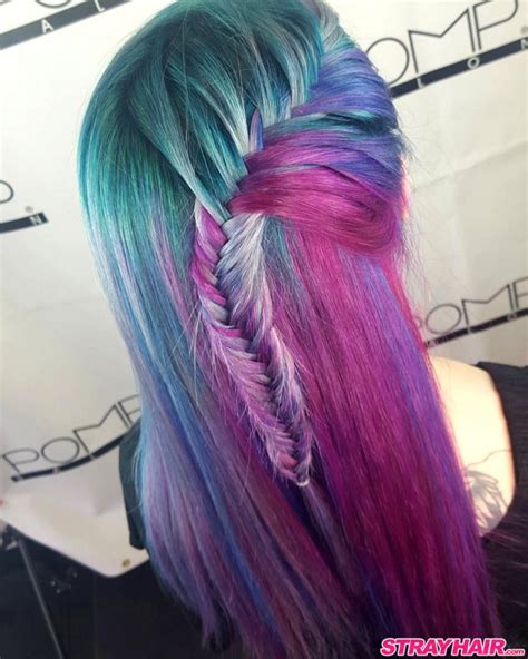 amazing aurora borealis hair color strayhair