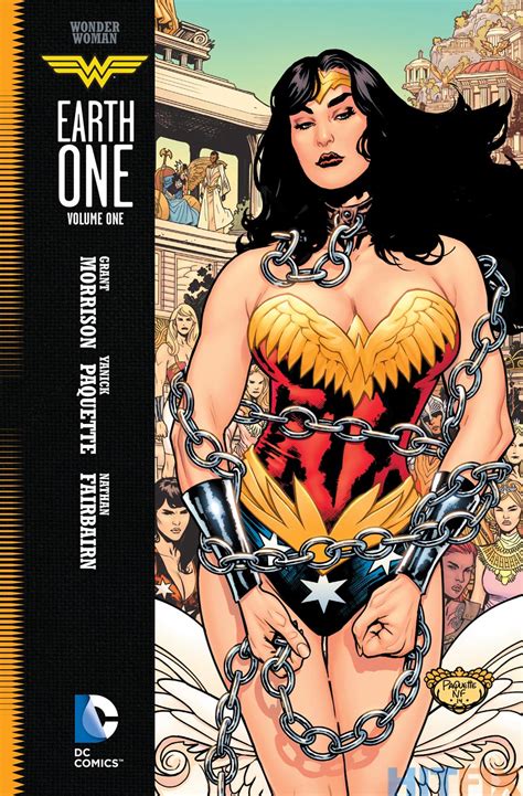 Wonder Woman Chained Up For Trial On Cover Of Earth One