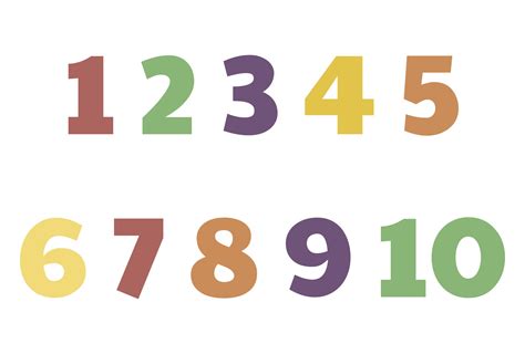 numbers printables