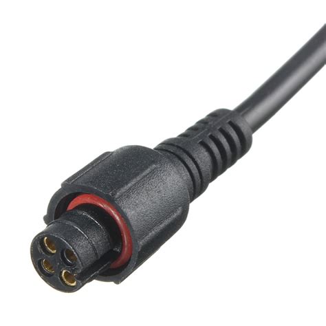4 pin waterproof male female extension cable connector for