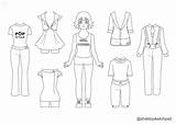 Paper Coloring Dolls Doll Pages Sporty Third Look Set Kids Squidoo Hubpages sketch template