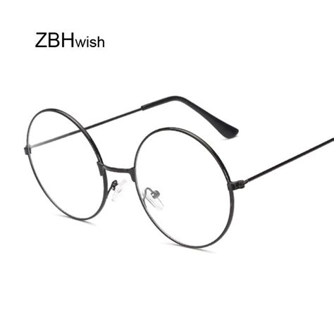 fashion vintage retro metal frame clear lens glasses nerd geek eyewear