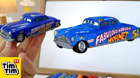 How To Draw Cars 3 Doc Hudson Easy Step By Step For