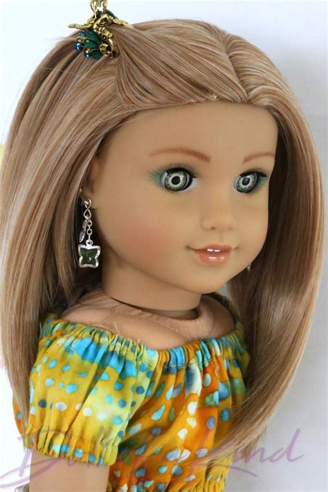 American Girl Doll Wig Honey Natural Wig Fit Most Etsy