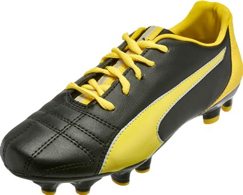 youth puma marco  cleats kids black soccer shoes