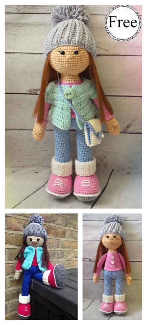 Molly Doll Amigurumi Free Crochet Pattern