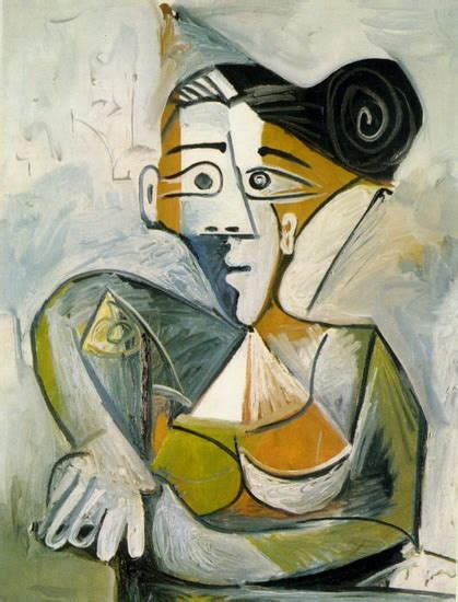 pablo picasso — seated woman 1938