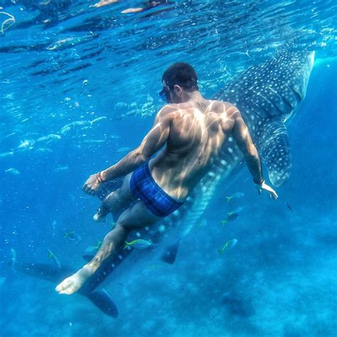 Gay men underwater