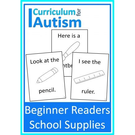 beginner readers books school supplies