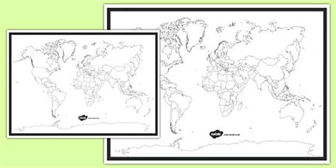 blank world map blank world map world map activity world