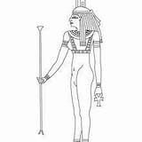 Coloring Pages Egyptian Egypt Kids Ancient Goddess Gods Osiris Hellokids Deity Nephthys Timeline Project Goddesses Nut God Color Seth Isis sketch template