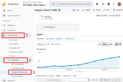 organic search traffic