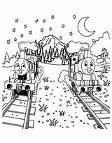 Thomas Friends Coloring Pages Kids Color Printable Justcolor sketch template
