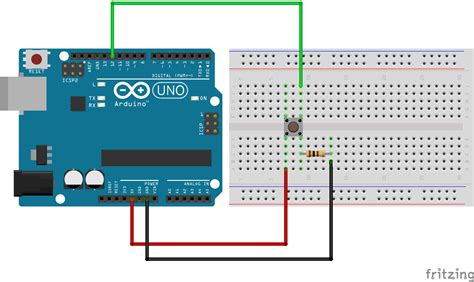 arduino tutorial  control led  pushbutton  arduino
