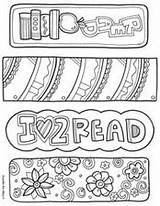 Classroom Pages Bookmarks Coloring Reading Doodles Kids Printables Classroomdoodles Doodle Sheets Quotes Visit Print sketch template