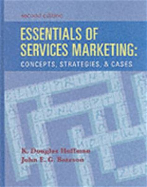 essentials  services marketing concepts strategies cases  edition rent