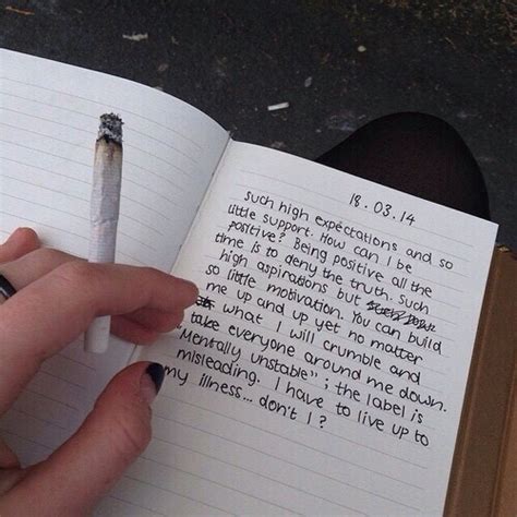 Cigarettes Diary Hipster Indie Tumblr Image 4111023 By Helena888