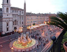 piazza navona tourist attraction  rome  latium italy