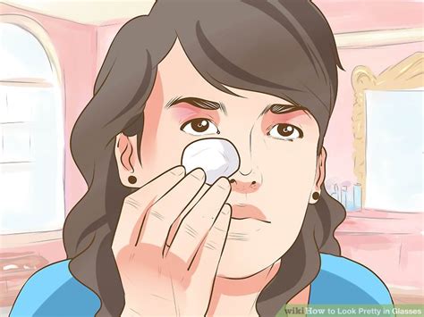 3 Ways To Look Pretty In Glasses Wikihow