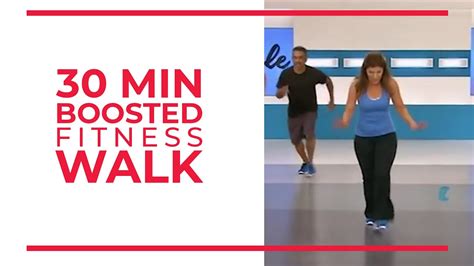 minute boosted fitness walk walk  home youtube