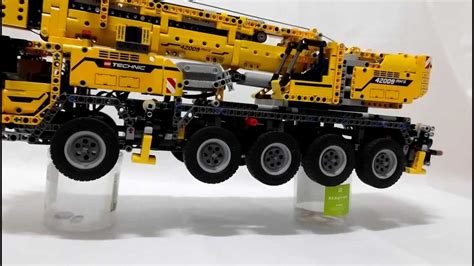 lego technic  mobile crane mk ii motorized version youtube