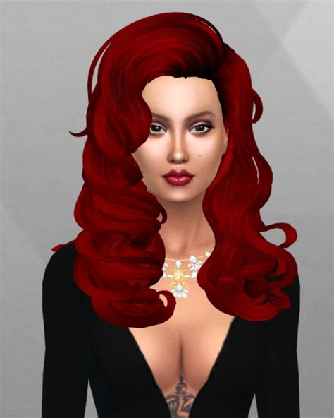 Simpliciaty 3 Hairs Conversion And A Dress • Sims 4 Downloads