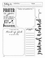 Prayer Journal Template Printable Printables Prayers Bible Study Start Meaningful Pages Kids Devotional Scripture Mothersniche Journals Card Gratitude Advent Choose sketch template