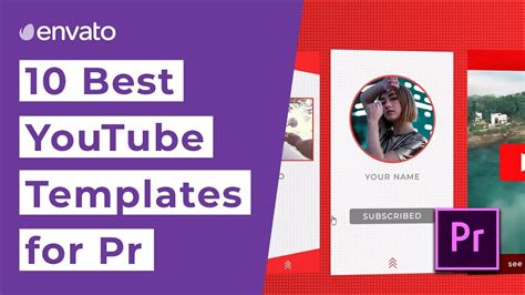 youtube templates  premiere pro youtube