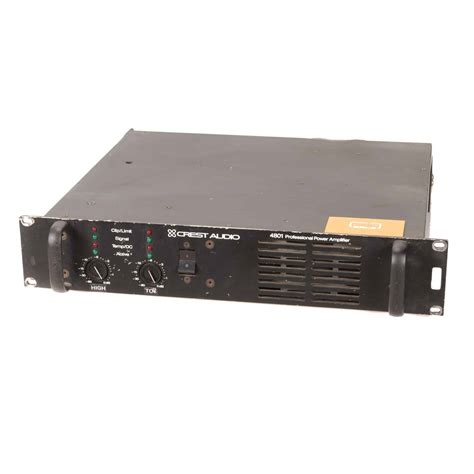 crest audio  amplifier compact high power amplifier cue sale