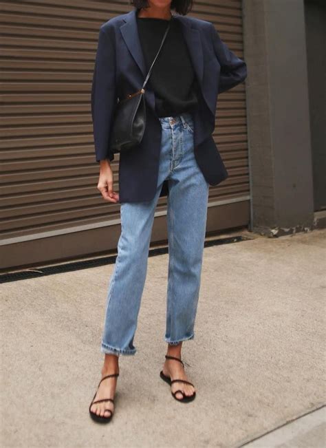 cropped denim  women denim  cool hour outfit ideen outfit
