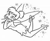 Coloring Pages Tinker Bell Print sketch template