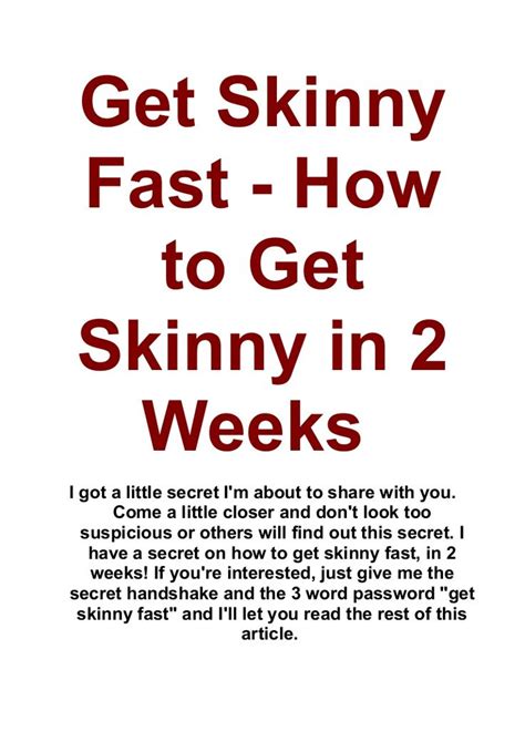 easy steps   lose weight   weeks    pounds   lose weight fast