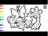 Torchic Coloring Pokemon Pages Colouring sketch template