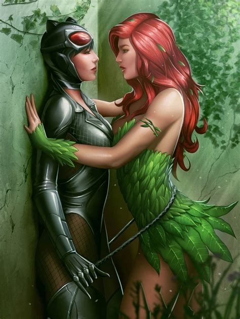 Ivy And Catwoman Poison Ivy Catwoman Gotham